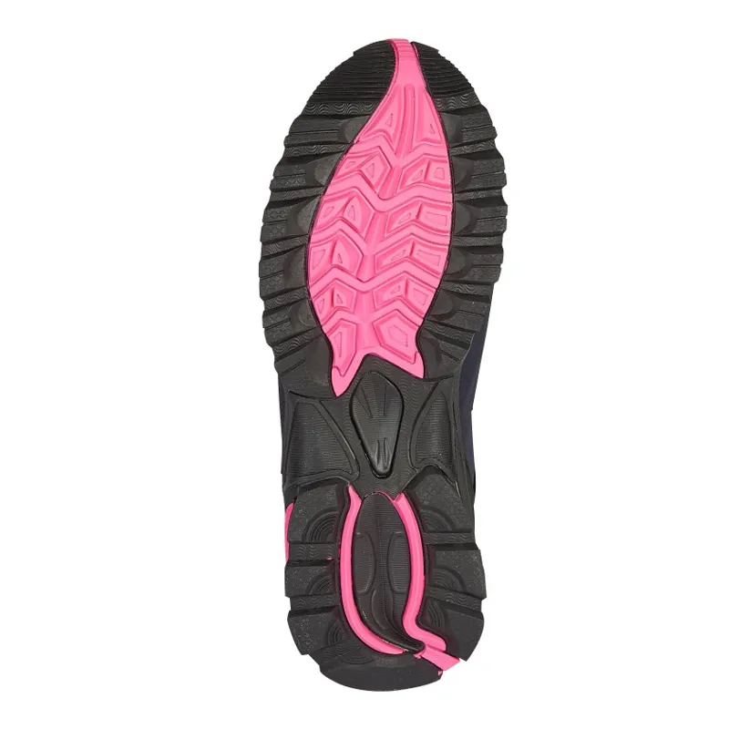 Hi-Tec Women's Raven Mid Waterproof Boots in Navy/Magenta-1